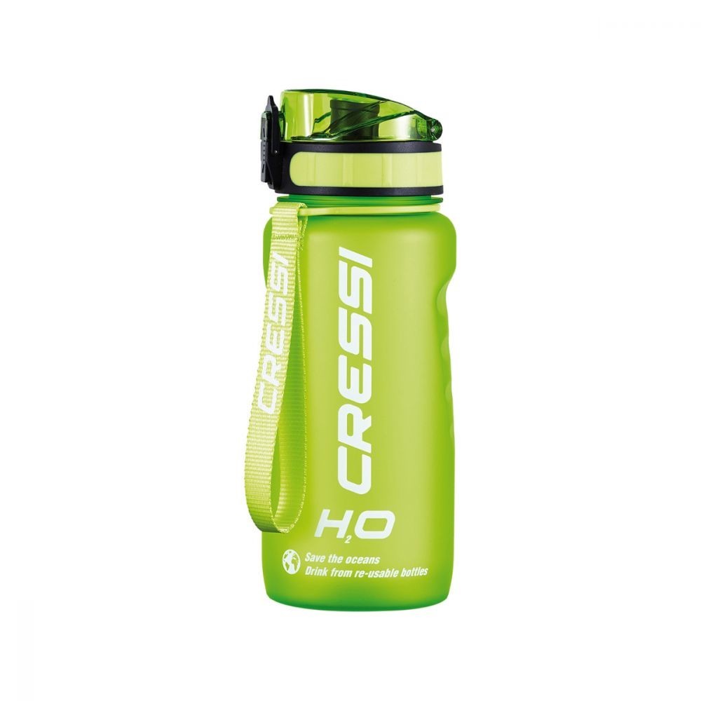 Cressi Water Bottle H20 Frosted Borraccia Sportiva Unisex 
