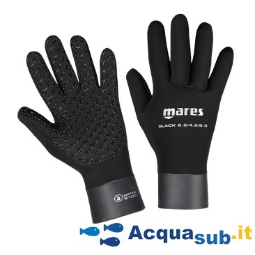 Gloves Mares Black 25/45/55