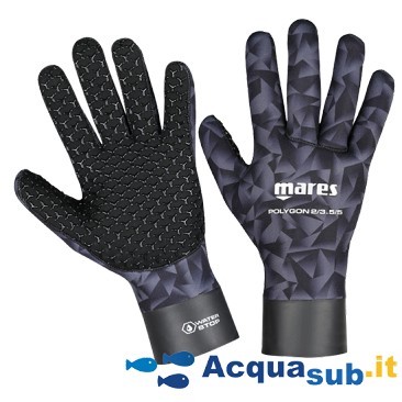 Gloves Mares Polygon Black 20/35/50