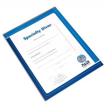 Certificati PADI Specialità