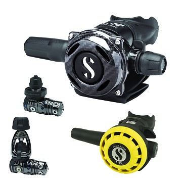 Système Détendeur Scubapro MK25 EVO A700 Carbon Black Tech