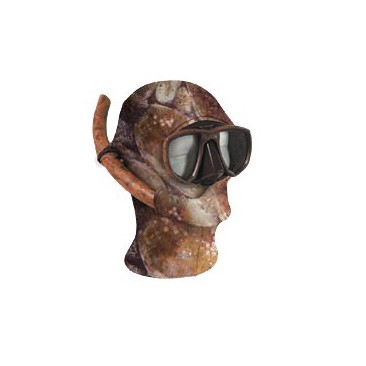 Cuffia Anti Meduse E Freddo In Lycra Camu 3D