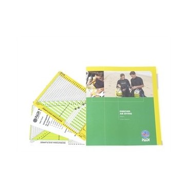 PADI Manual Enriched Air Diver con tabelle