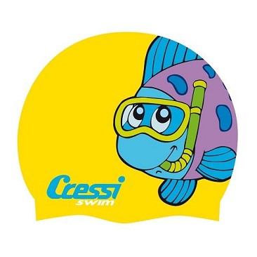 Cuffia Cressi In Silicone Junior Fantasy