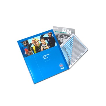 Manuale PADI Open Water con tabella RDP